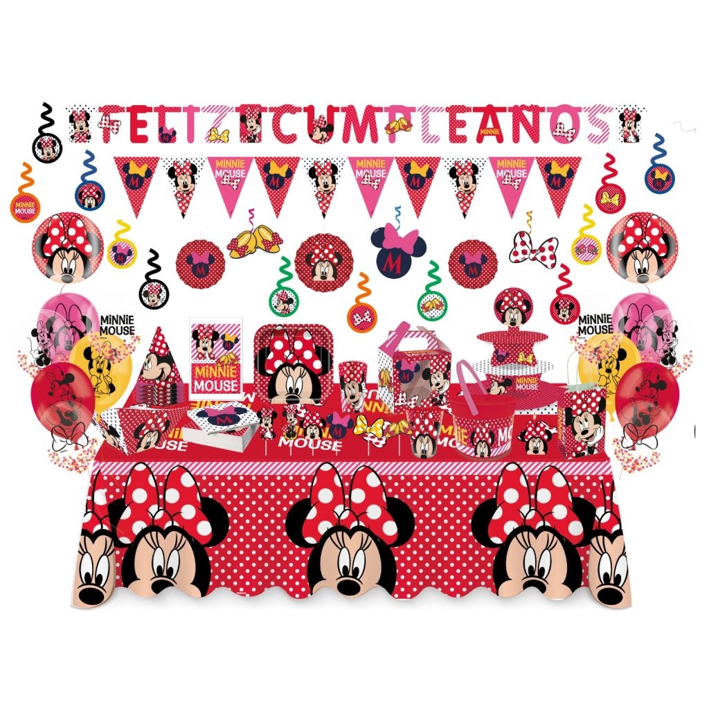 Decoración Minnie Mouse Cumpleaños