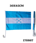 Bandera Nacional Turqueza 30X45cm (Und)