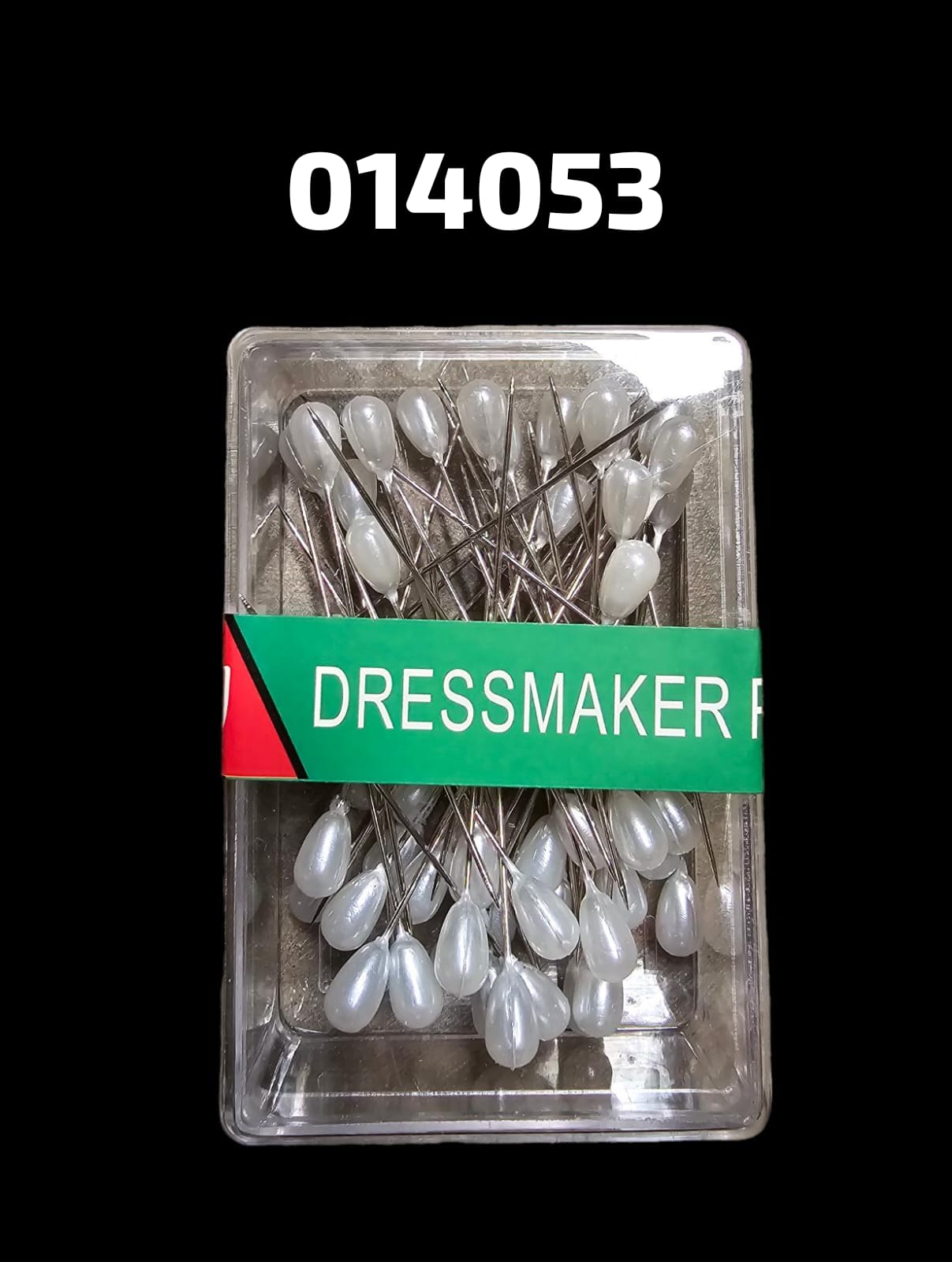 Alfiler Perla Gota 50 Pcs (Caja)