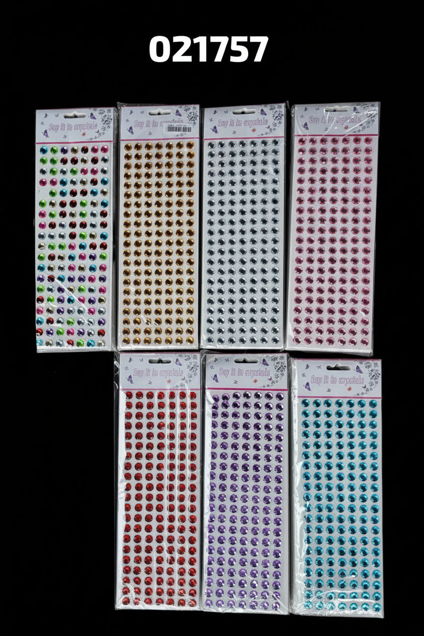 Stickers De Piedra 10mm (Paq)