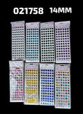 Stickers De Piedra 14mm (Paq)