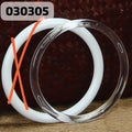 Aro Acrílico Transparente 4" (Und)