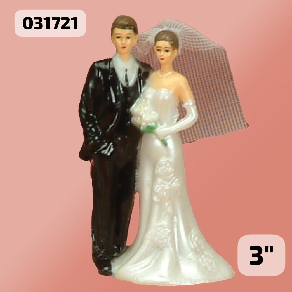 Novios Plasticos 3" (Und)