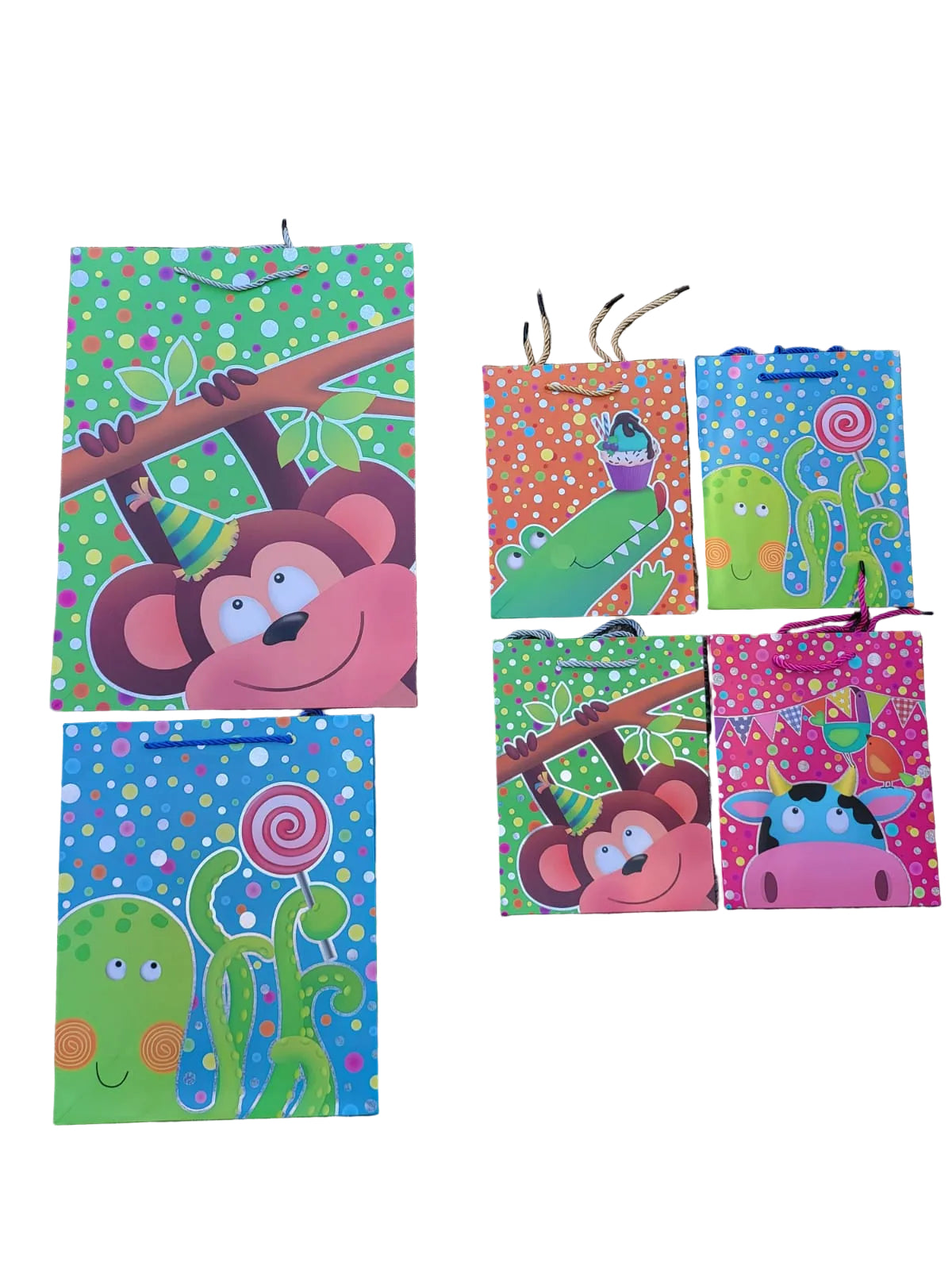 Bolsa De Regalo Animales (Und)