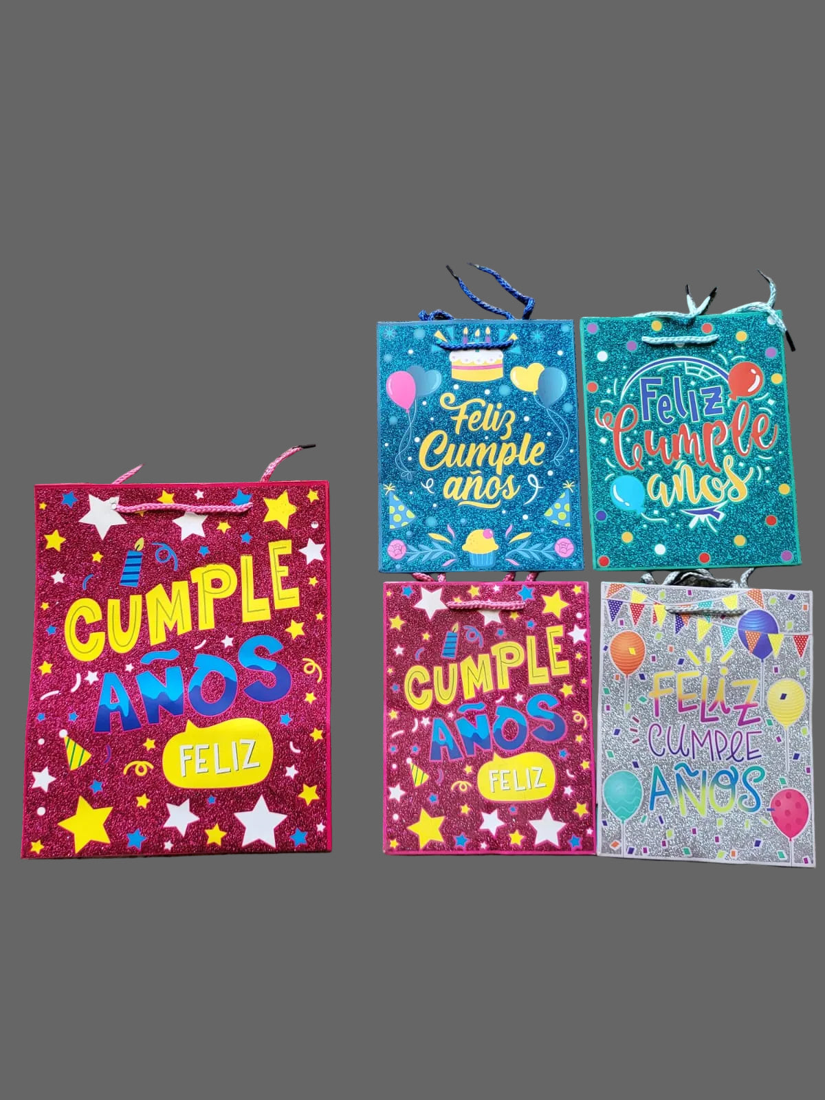 Bolsa De Regalo Feliz Cumpleaños (Und)