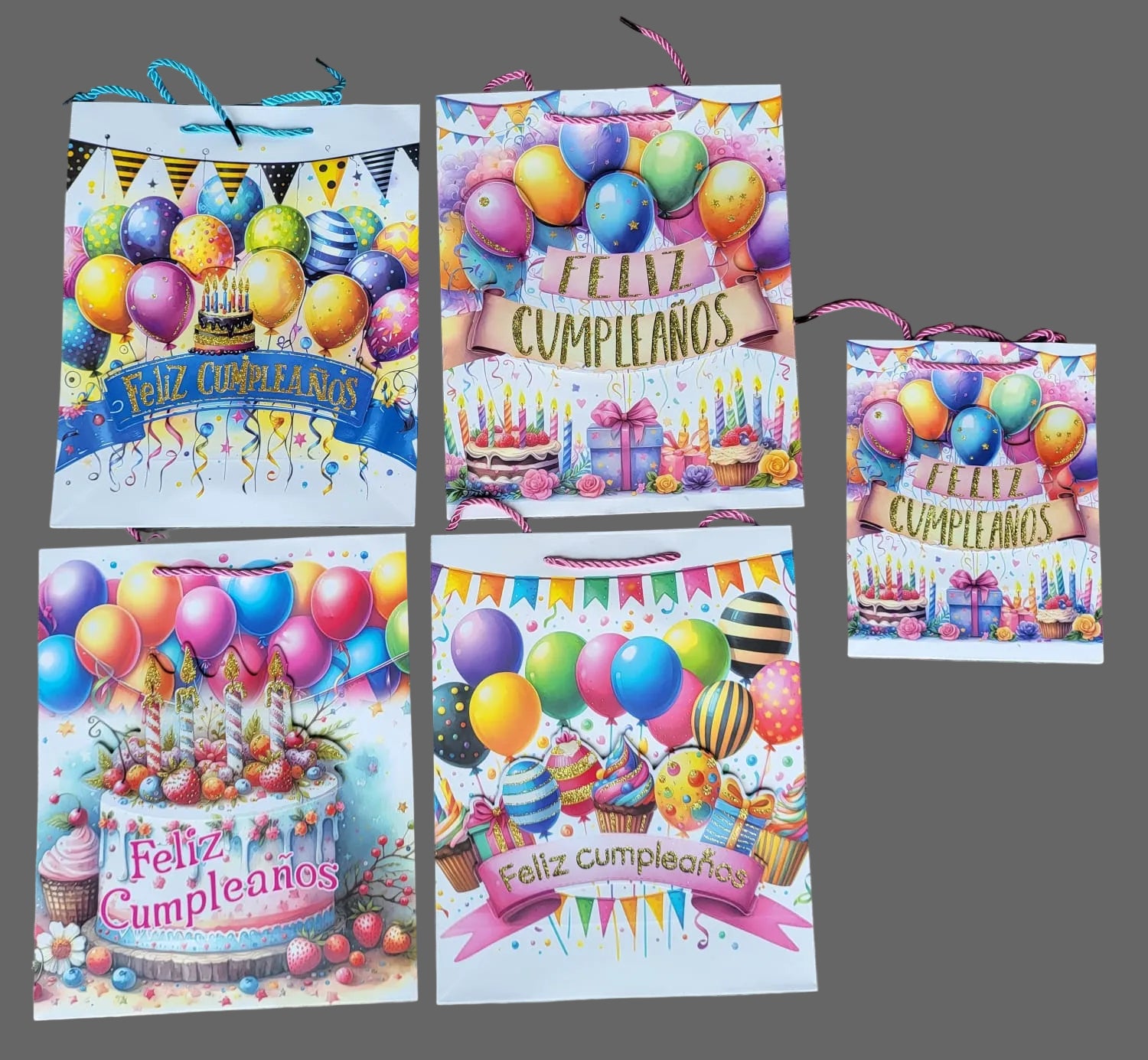 Bolsa Feliz Cumpleaños (Und)