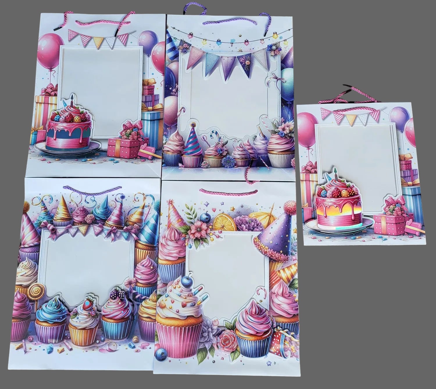 Bolsa De Regalo Cup Cake (Und)